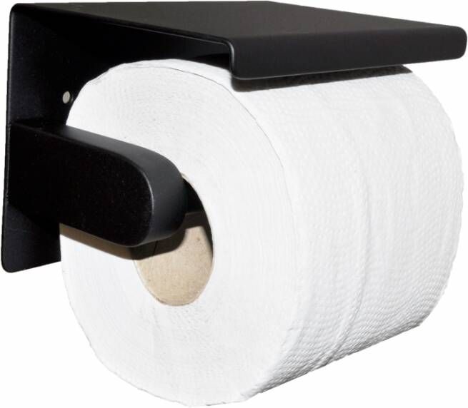 Sub Brush toiletrolhouder mat zwart