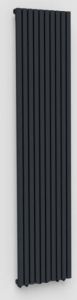 Sub Hades radiator 39x180cm 958watt mat zwart mat zwart