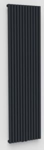 Sub Hades radiator 47x180cm 1163watt mat zwart mat zwart
