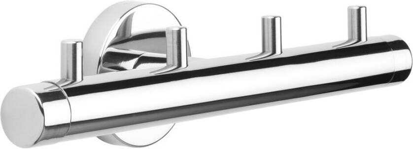 Tiger Boston Handdoekhaak 20cm 4 haken gepolijst RVS 309830346 - Foto 2