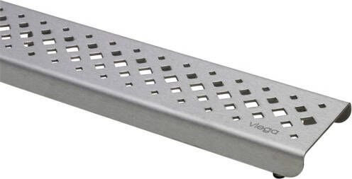 Viega Visign ER1 rooster voor douchegoot (lxb) 750x71mm vorm rooster rechthoekig