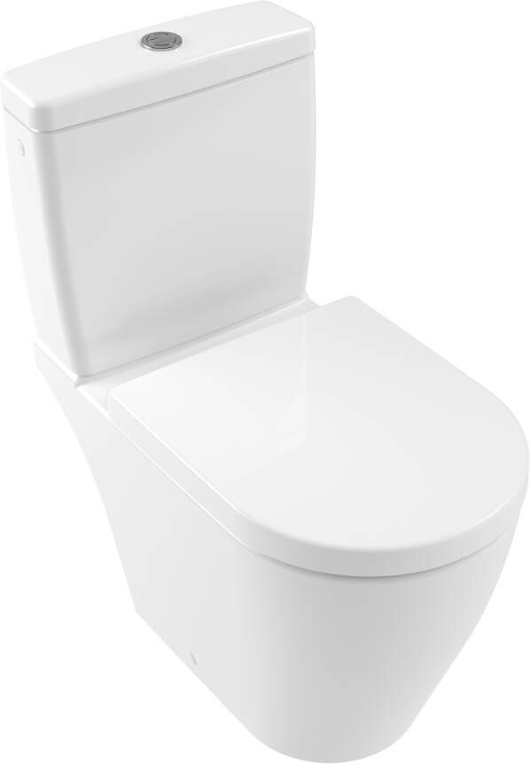 Villeroy & Boch Avento duoblokpot diepspoel PK DirectFlush zonder reservoir 37 x 64 cm wit alpin