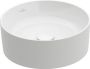 Villeroy & Boch Collaro opzetwastafell rond Ø40cm zonder overloop zonder kraangat ceramic+ stone white 4A1840RW - Thumbnail 2