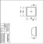 Villeroy & Boch Loop & Friends rechthoekige onderbouwwastafel zonder kraanplateau en overloop met bevestigingsset 18 5 x 54 x 34 cm wit alpin - Thumbnail 2