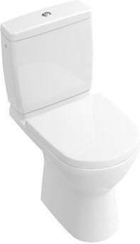 Villeroy & Boch O.novo Compact duoblokpot diepspoel DirectFlush zonder reservoir 36 x 61 cm wit alpin