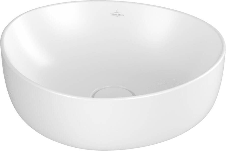 Villeroy & Boch Antao opzetwastafel 40x39 5cm asymmetrisch white C+