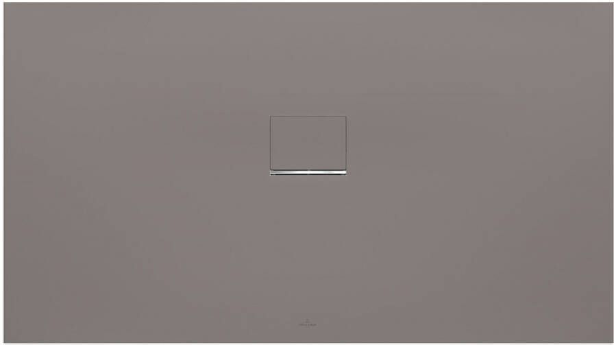 Villeroy & Boch Squaro infinity douchebak 180 x 100 x 4 cm. grijs