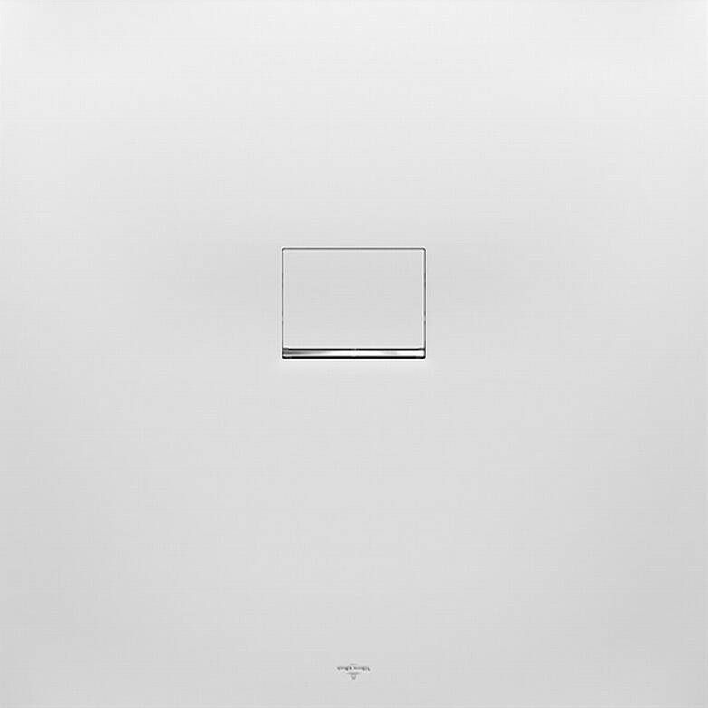 Villeroy & Boch Squaro Infinity kunststof douchebak quaryl vierkant 90x90x4cm mat wit udq9090sqi1v-rw
