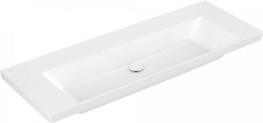 Villeroy & Boch Subway 3.0 Meubelwastafel 1300 x 470 x 170 mm Stone White CeramicPlus zonder overloop ongeslepen