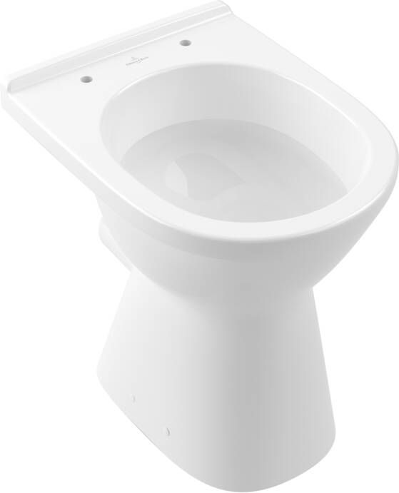 Villeroy & Boch ViCare Rimless staand diepspoel toilet CeramicPlus 46 x 36 x 49 cm wit alpin