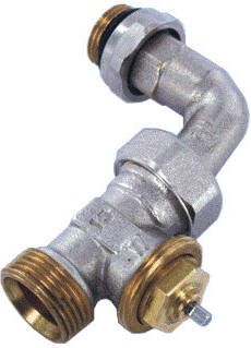 Comap Sar thermostatische radiatorafsluiter recht met bocht 1 2 xM22 R859724CB