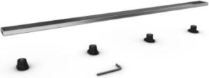 Wedi Fundo afdekrooster betegelbaar 80 cm. rvs