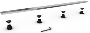 Wedi Fundo afdekrooster standaard 80 cm. rvs