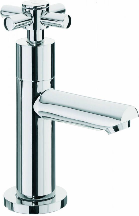 Wiesbaden Fonteinkraan Asmaro | Opbouw | Koudwater kraan | Standaard model | Cross | Chroom - Foto 2