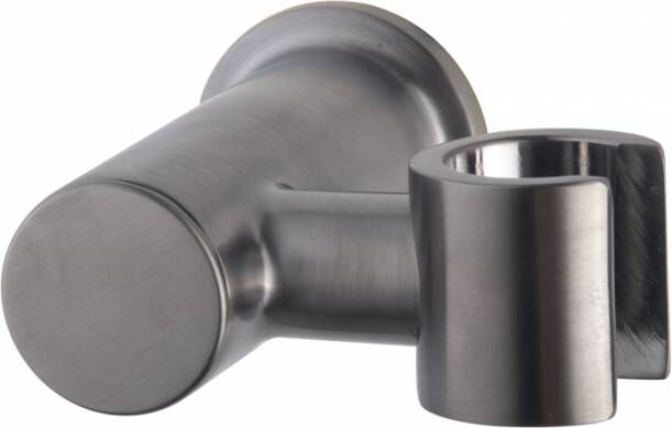 Wiesbaden Sanifun luxe kantelbare handdouchehouder mess. Gunmetal.