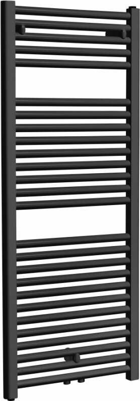 Wiesbaden Radiator Elara 118 5x45 cm Midden-Onder Aansluiting Mat Zwart (538 Watt) - Foto 15