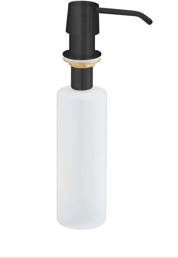 Xellanz inbouw zeeppompje mat-zwart kunststof fles 250ml 28.3604