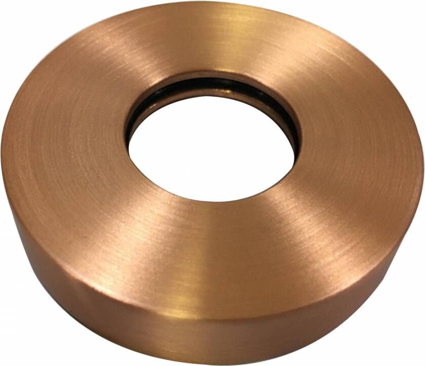 Wiesbaden Caral rozet voor douchearm met muurbevestiging geborsteld koper 29.6882