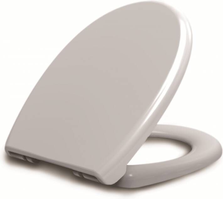 Xellanz Toiletbril Menir Softclose en Quickrelease Toiletzitting 42 7x35x4 2cm Wit - Foto 5