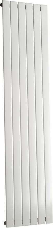 Wiesbaden Designradiator Millennium 200x45cm 979 Watt Mat Wit Middenondersaansluiting