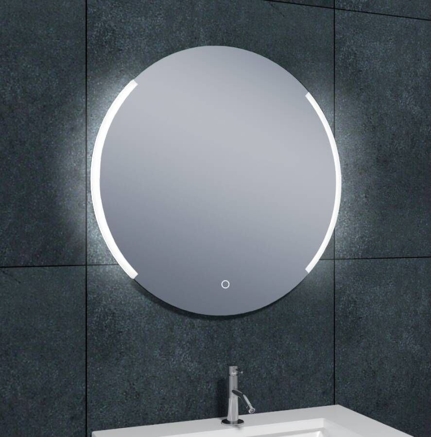 Wiesbaden Badkamerspiegel Rond 80x80cm Geintegreerde LED Verlichting Verwarming Anti Condens Touch Lichtschakelaar Dimbaar - Foto 3
