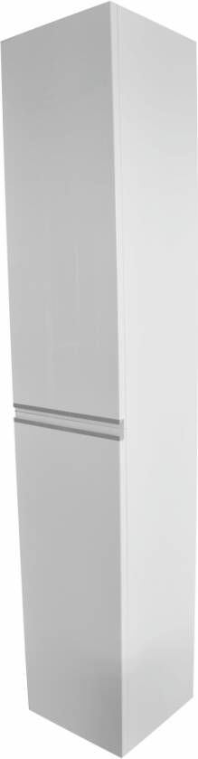 Xellanz Badkamerkast Tigris Hangend MDF Hoogglans Wit 30x160x30cm Softclose Greeploos - Foto 3