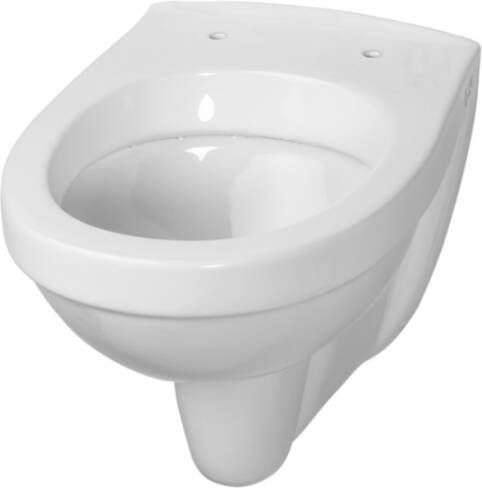 Wiesbaden Trevi hangend toilet diepspoel verkort 49 cm wit