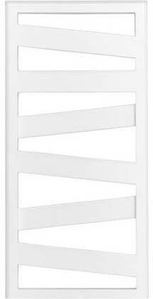 Zehnder Ribbon elektrische handdoekradiator 182.3xcm 230 volt | 50 Hz Staal Wit glans RB180050GD - Foto 2