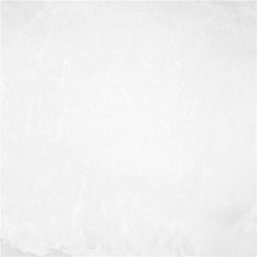 Alaplana Vloertegel P.E.Bibury White 60x60 cm Glans Wit