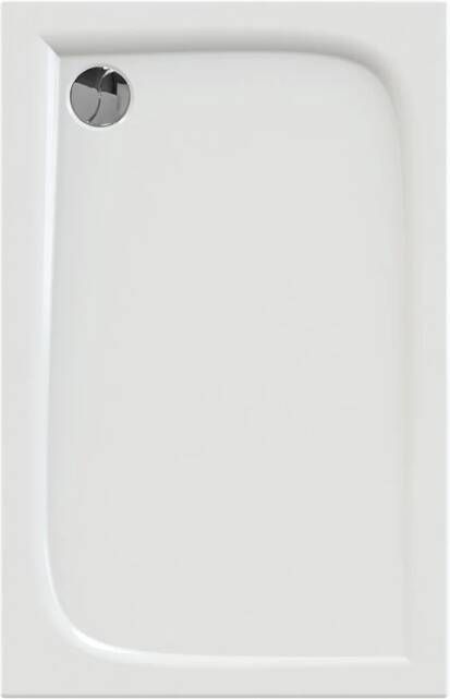 Allibert Douchebak Jacana Vierkant 140x90x4 cm Rechthoekig Bioplax Hoogglans Wit