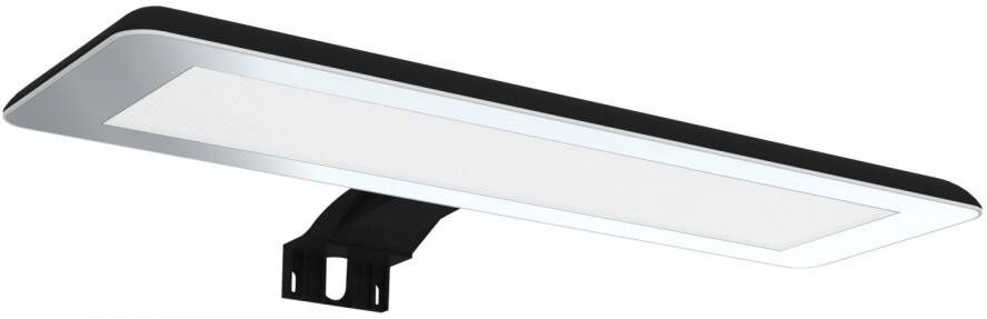 Allibert LED Spiegellamp Luceo 10 Watt 30x3 9x16 1 cm Mat Zwart