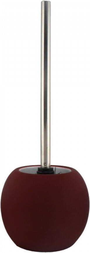 Allibert Toiletborstelhouder Bowling Soft Touch Bordeaux