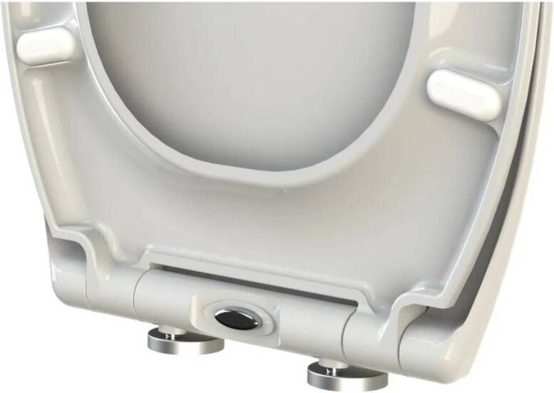 Allibert Fally 2 Toiletzitting Thermohardend Wit