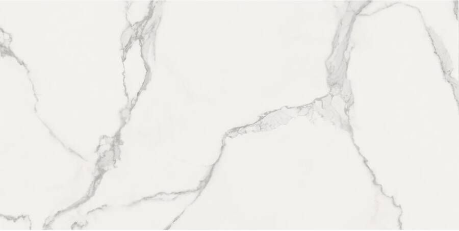 Ape Grupo Vloertegel Luna Blanca 60x120 cm Gepolijst Wit Marmerlook
