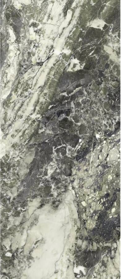 Ape Grupo Wandtegel Breccia Viridi 120x278 cm Gepolijst Grijs Marmerlook Wandtegel Breccia Viridi 120x278 cm Gepolijst Grijs Marmerlook (prijs Per