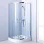 Aqua Royal Douchecabine Kwartrond 90X90X192 cm 6 mm Veiligheidsglas - Thumbnail 2