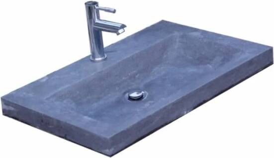 Aqua Royal Hardsteen Wastafel Trend Stone 60X47X5 cm Zonder Kraangaten