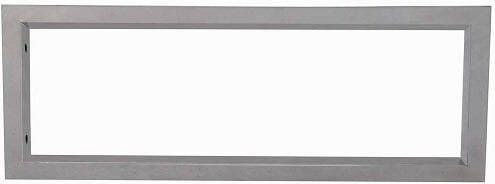 Sanilux Ophangbeugel tbv wastafelblad RVS gepolijst 47x18x4cm (Prijs per stuk)