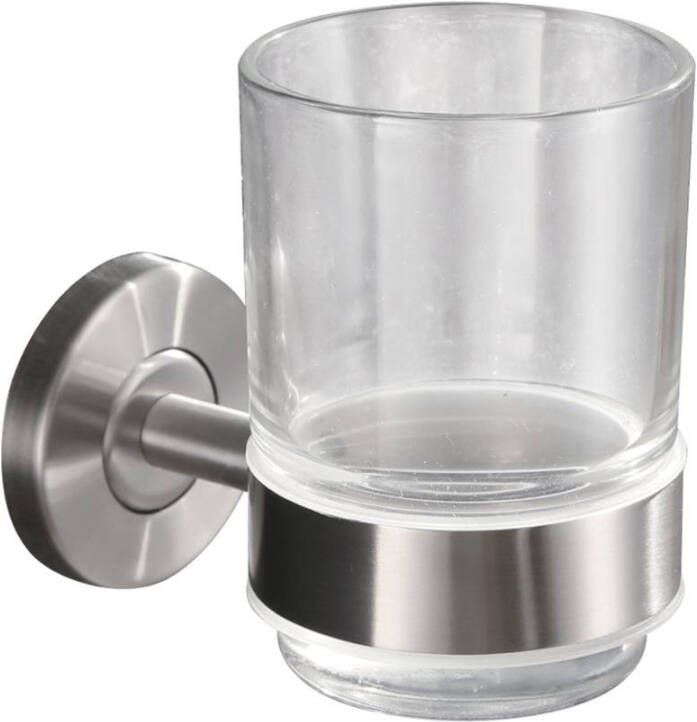 Aqua Splash 304-Glashouder Met Glas RVS