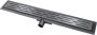 Boss & Wessing BWS Douchegoot Flens Met Uitneembare Haarfilter 90x7x6.7 cm Gunmetal - Thumbnail 2