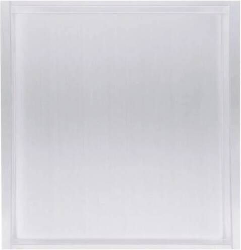 Boss & Wessing BWS Inbouwnis | 30x30x7cm | RVS Mat Wit
