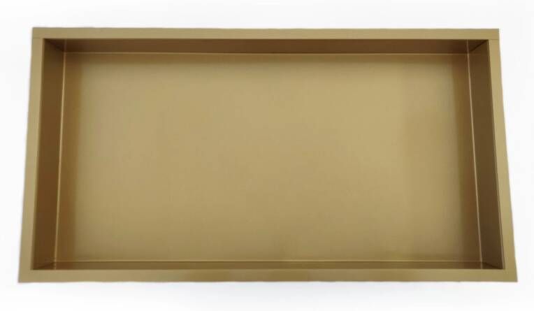 Boss & wessing BWS Inbouwnis | 30x60x10cm | RVS Goud