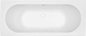 Aqua Splash Ligbad Wodan Rd Inbouw 170X70X43 cm Glans Wit