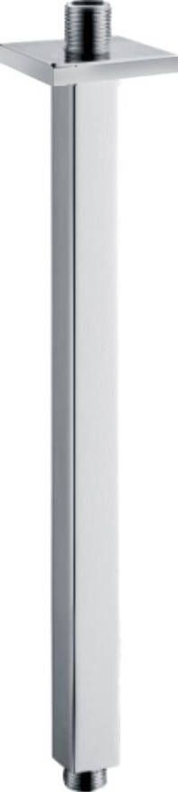 Aqua Splash Luxe Douche-Arm Vierkant Plafondbevestiging 30 cm Chroom