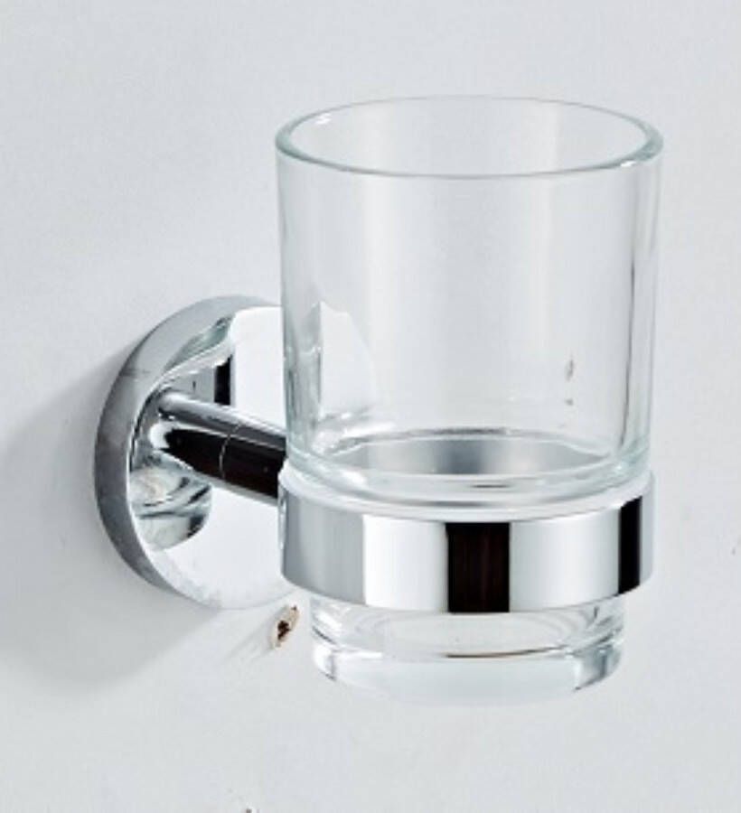 Aqua Splash Tandenborstelhouder Boss & Wessing Talpa � 65 mm Messing Chroom