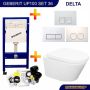 Wiesbaden Geberit UP100 set24 Vesta Rimless 52 cm met Delta Drukplaat - Thumbnail 2