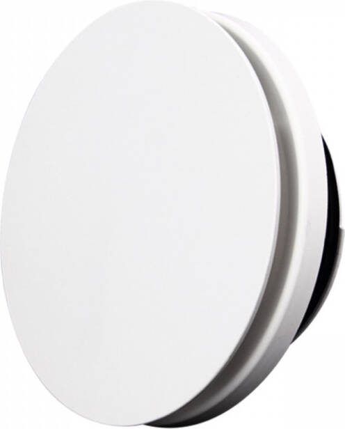 Boss & Wessing Ventiel Design BWS Ventilatie Uniflexplus RV 125 Rond 12.5cm Wit