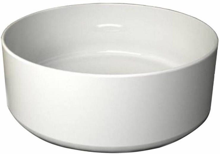 Aqua Splash Waskom Liber Opzet Model Rond Diameter 40 cm Wit