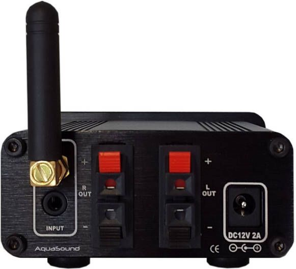 Aquasound Bluetooth Versterker 70 Watt BT4.0 Zonder Speakerset