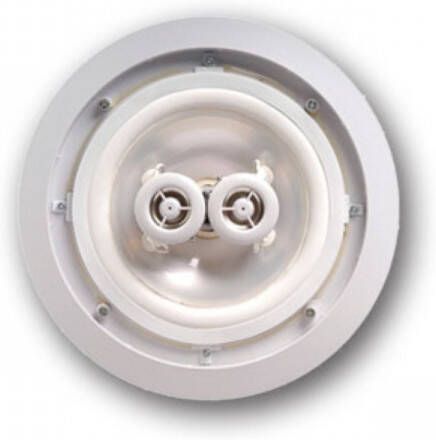 Aquasound Speaker Samba-DT (Single Stereo) Vochtbestendig Rond 23 cm Mat Zwart spksambadtz